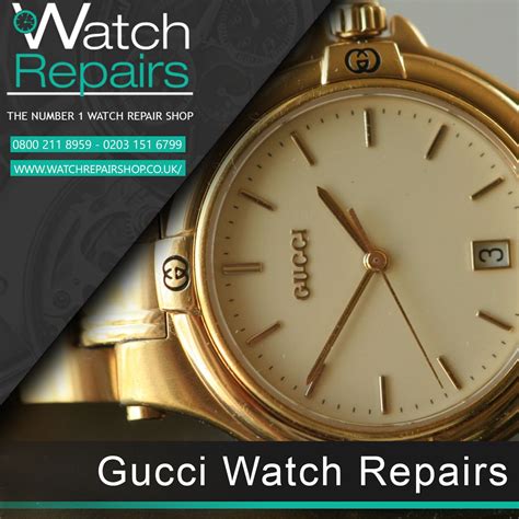 repair gucci watches